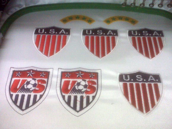 Hawkins Embroidery 2010 World Cup USA Patch